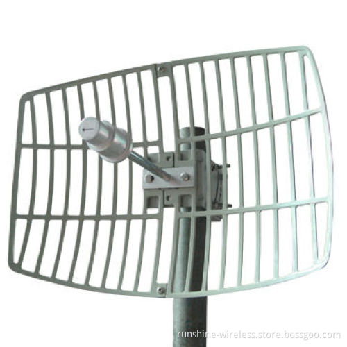 5.8GHz 27dBi High-gain Wimax Outdoor Grid Parabolic Antenna with WLAN System Wireless AP/Adapter